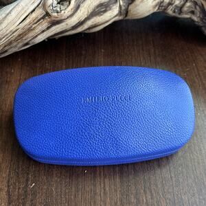 Emilio Pucci sunglasses case purple